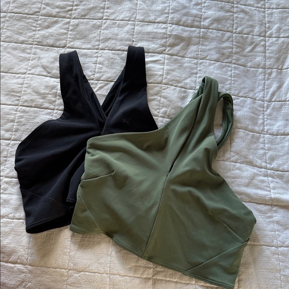 Lululemon Nulu Wrap Front Longline Bra Bundle - Picture 1 of 3